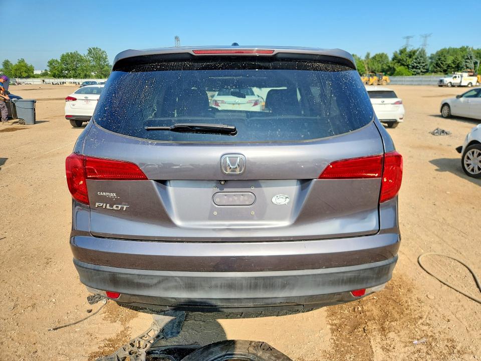 Photo 6 from auction – 2016 HONDA PILOT with VIN 5FNYF5H55GB023672