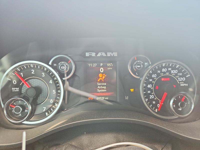 Photo 9 from auction – 2021 RAM 1500 with VIN 1C6SRFBT7MN732800