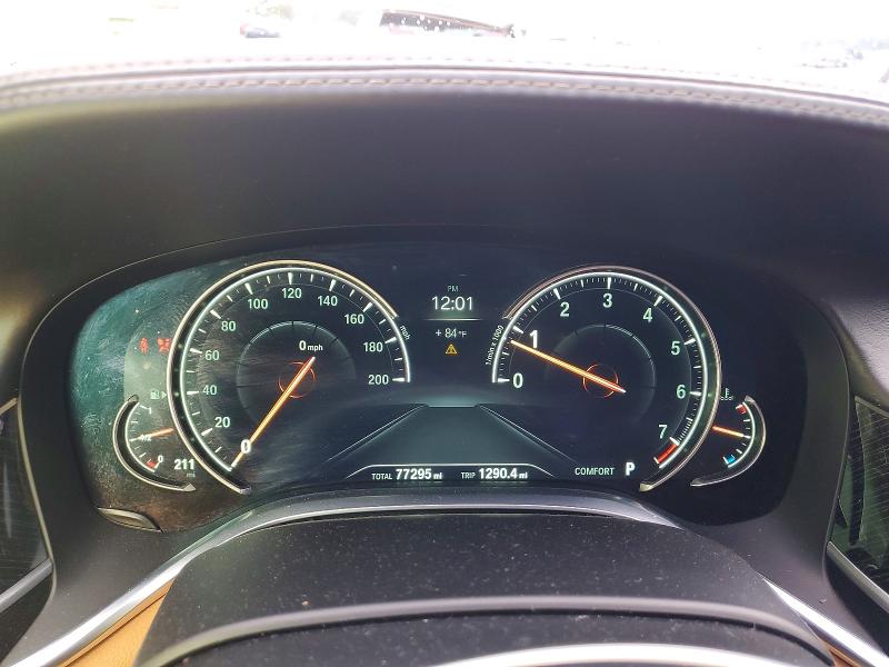 Photo 9 from auction – 2016 BMW 750 with VIN WBA7B0C51GG526975