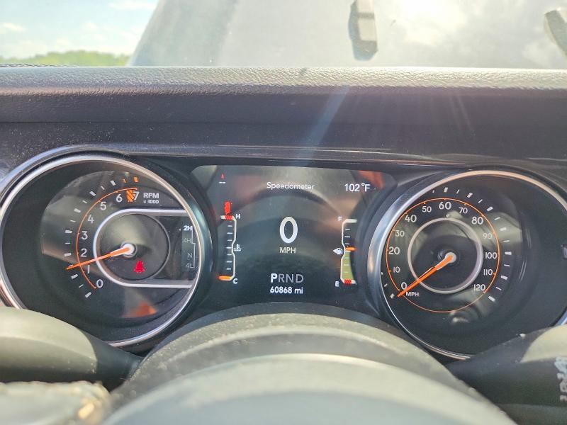 Photo 9 from auction – 2020 JEEP WRANGLER UNLIMITED with VIN 1C4HJXDGXLW128277