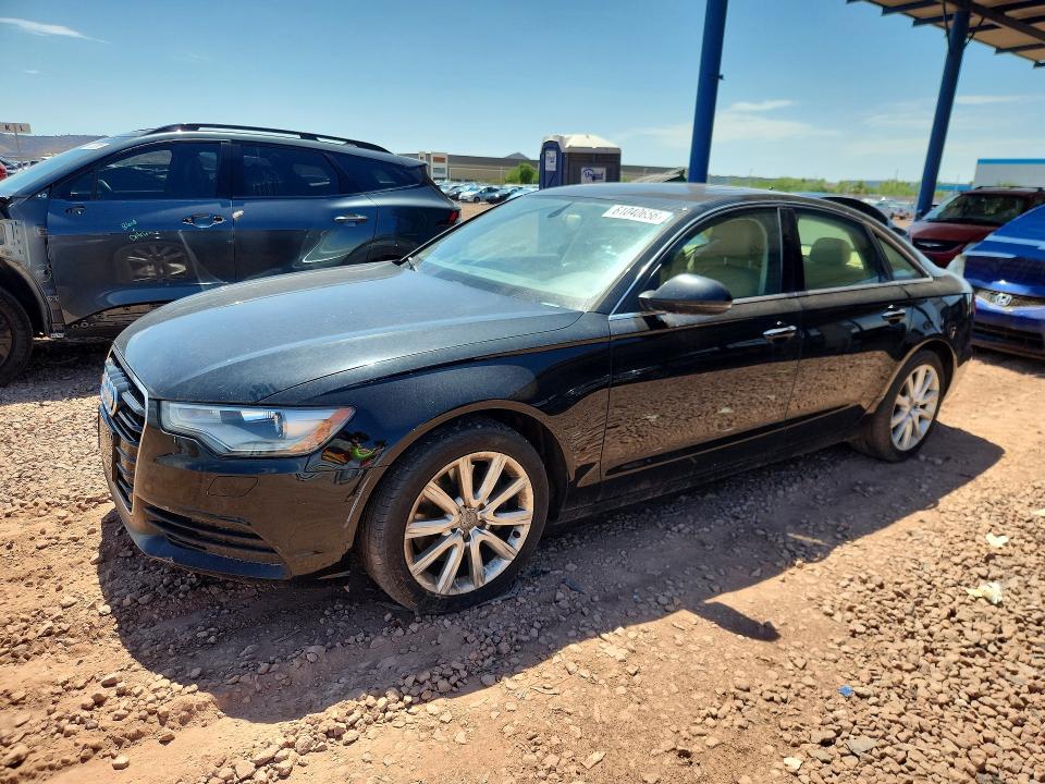 AUDI A6 2015 with VIN WAUGFAFC3FN008963 - Photo from auction