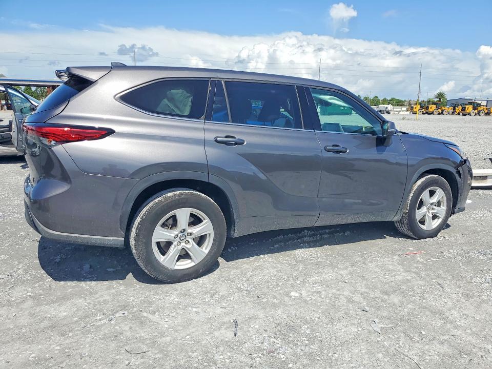 Photo 3 from auction – 2022 TOYOTA HIGHLANDER with VIN 5TDCZRAH3NS093256