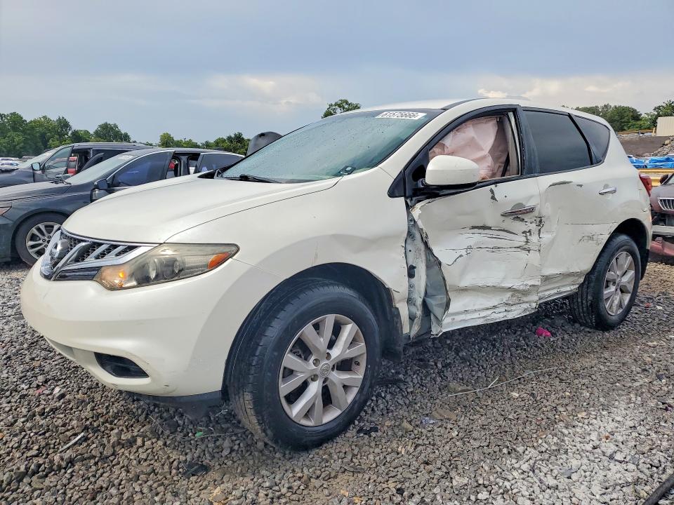 NISSAN MURANO 2013 with VIN JN8AZ1MU5DW212980 - Photo from auction