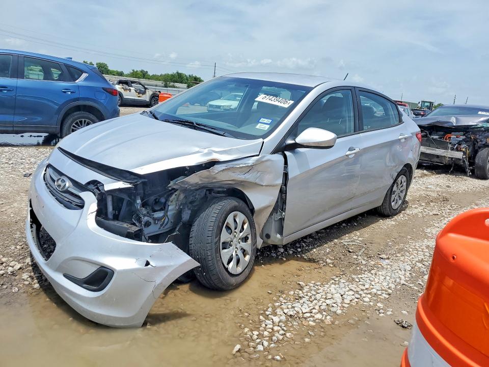 Photo 1 from auction – 2015 HYUNDAI ACCENT with VIN KMHCT4AE6FU802605