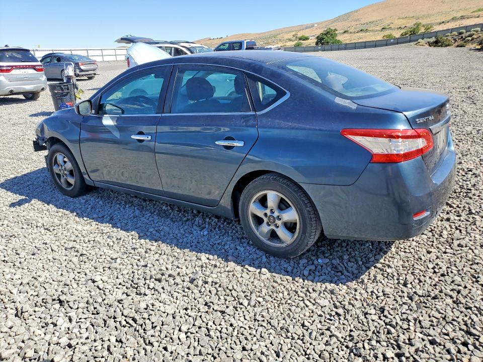Photo 2 from auction – 2013 NISSAN SENTRA with VIN 3N1AB7AP1DL766785