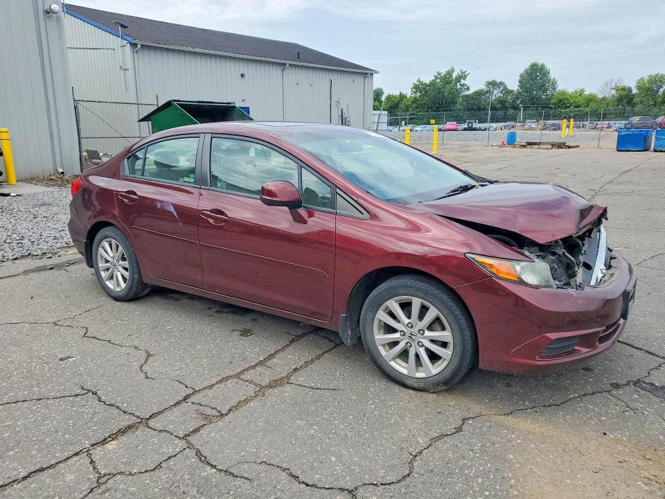 Photo 4 from auction – 2012 HONDA CIVIC with VIN 19XFB2F86CE022786