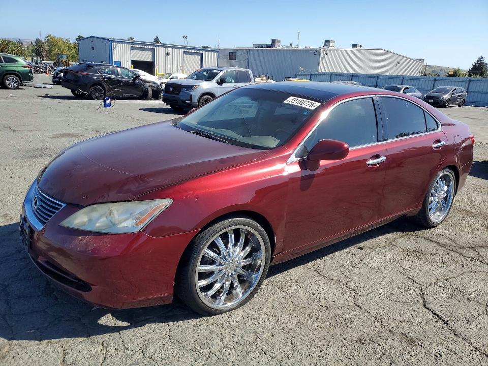 LEXUS ES 2008 with VIN JTHBJ46G182194876 - Photo from auction
