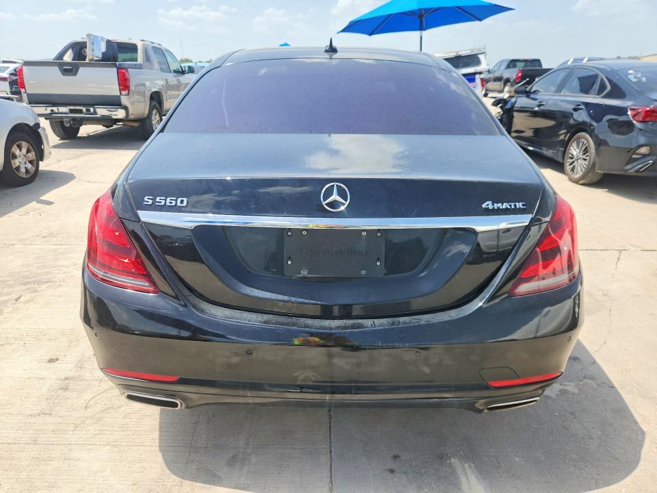 Photo 6 from auction – 2019 MERCEDES-BENZ S with VIN WDDUG8GB7KA491043