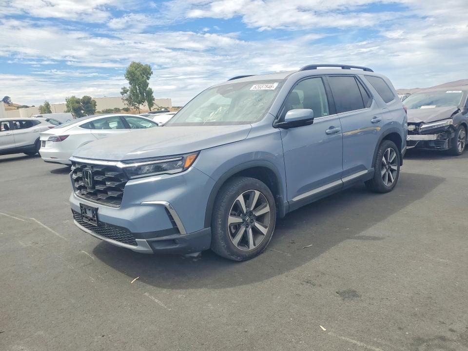 HONDA PILOT 2023 with VIN 5FNYG1H70PB046249 - Photo from auction