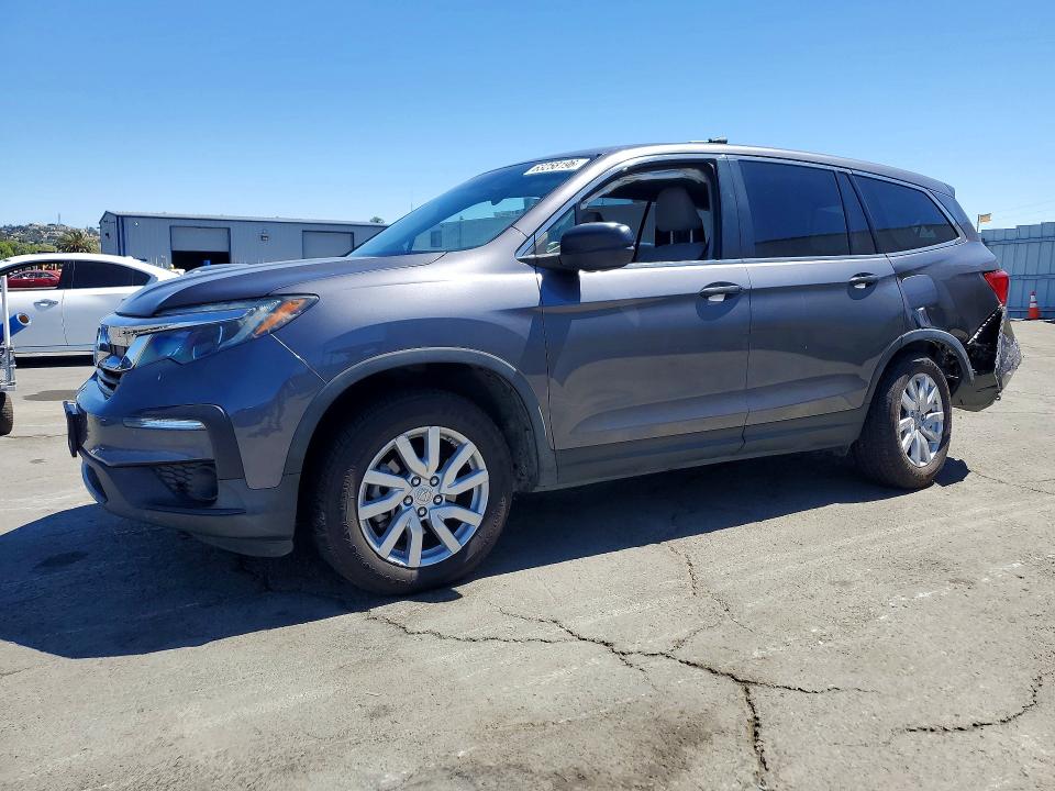 HONDA PILOT 2020 with VIN 5FNYF5H19LB017560 - Photo from auction