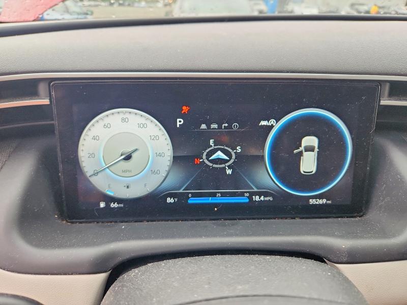 Photo 9 from auction – 2022 HYUNDAI TUCSON with VIN 5NMJECAE1NH008732