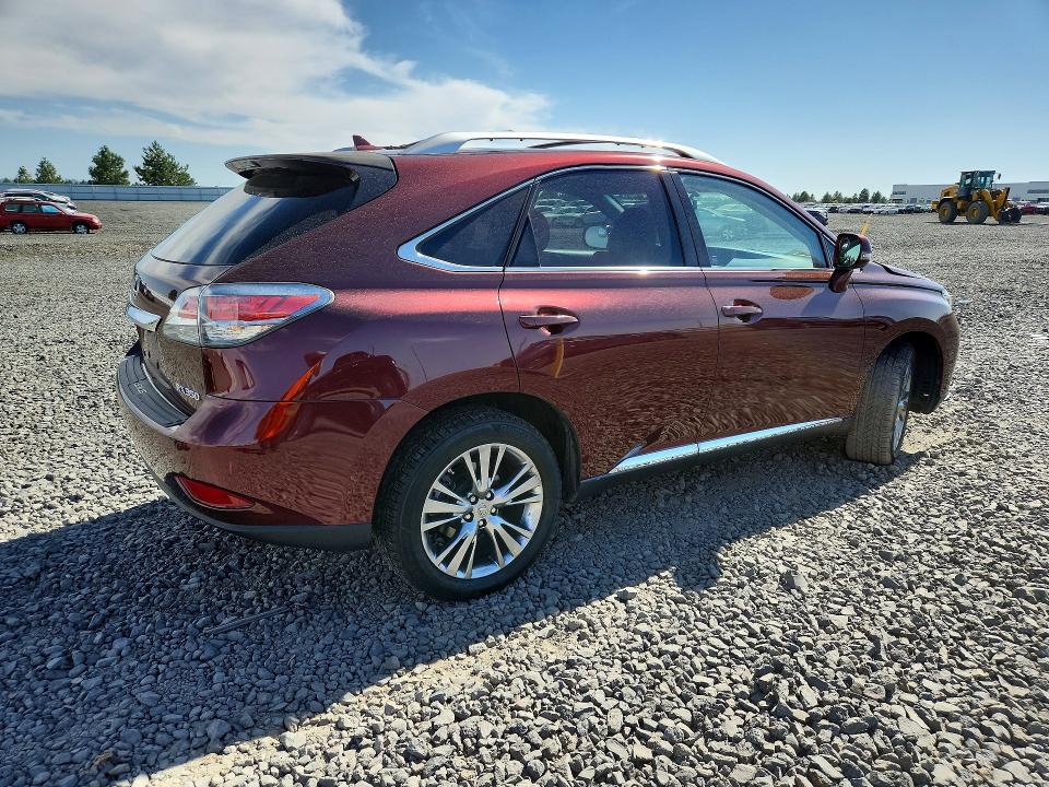 Photo 3 from auction – 2013 LEXUS RX 350 with VIN JTJBK1BA8D2031275