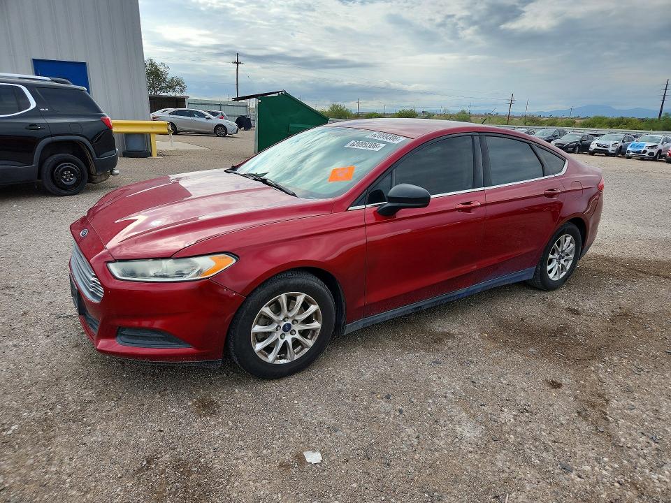 FORD FUSION 2015 with VIN 3FA6P0G73FR205562 - Photo from auction