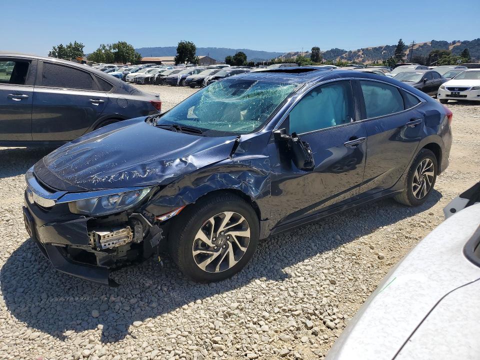 HONDA CIVIC 2016 с VIN 19XFC2F77GE245669 - Снимка от търг