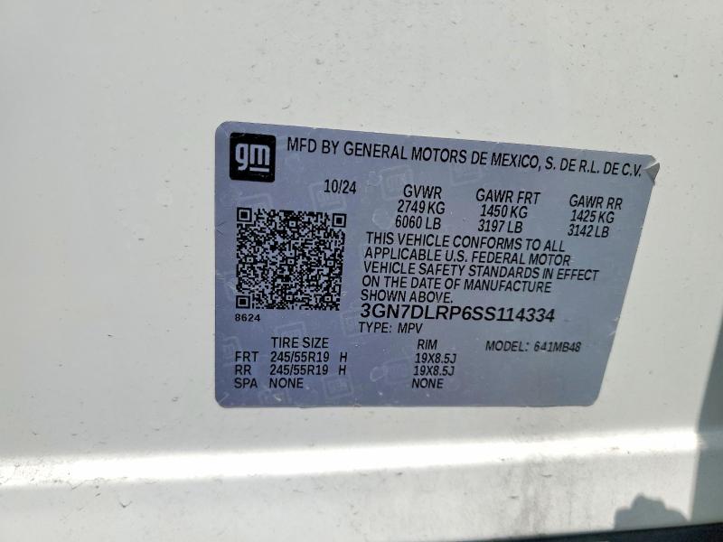 Photo 14 from auction – 2025 CHEVROLET EQUINOX with VIN 3GN7DLRP6SS114334