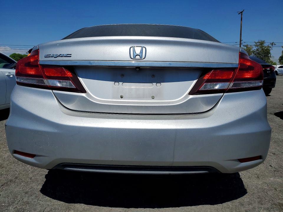 Photo 6 from auction – 2013 HONDA CIVIC with VIN 19XFB2F57DE261433