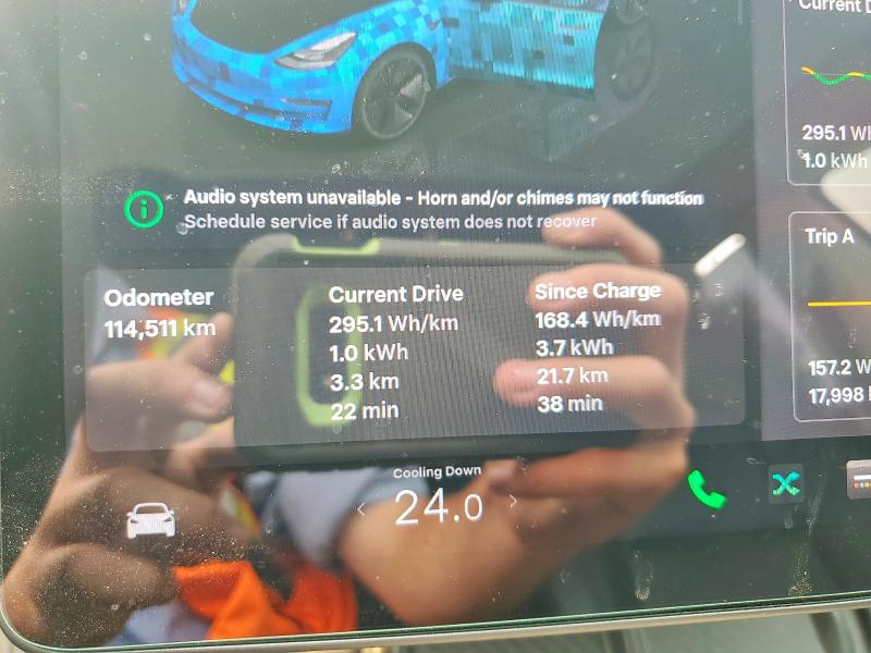 Photo 9 from auction – 2023 TESLA MODEL 3 with VIN LRW3E1FA4PC920658