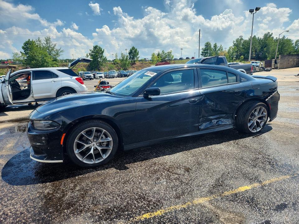 DODGE CHARGER 2021 with VIN 2C3CDXHG9MH643674 - Photo from auction