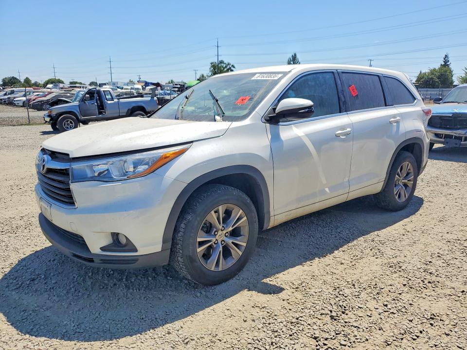 2015 TOYOTA HIGHLANDER - Търг №61630836