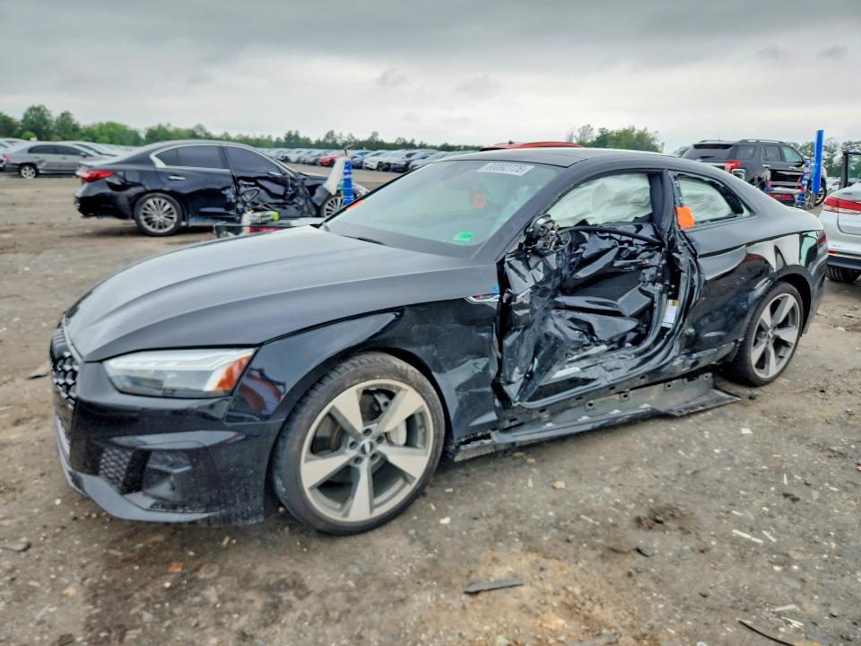 AUDI A5 2021 with VIN WAUTAAF54MA007176 - Photo from auction