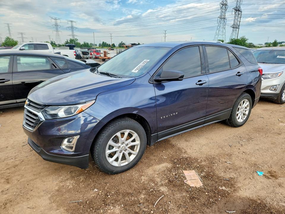 CHEVROLET EQUINOX 2018 with VIN 3GNAXHEVXJL360486 - Photo from auction