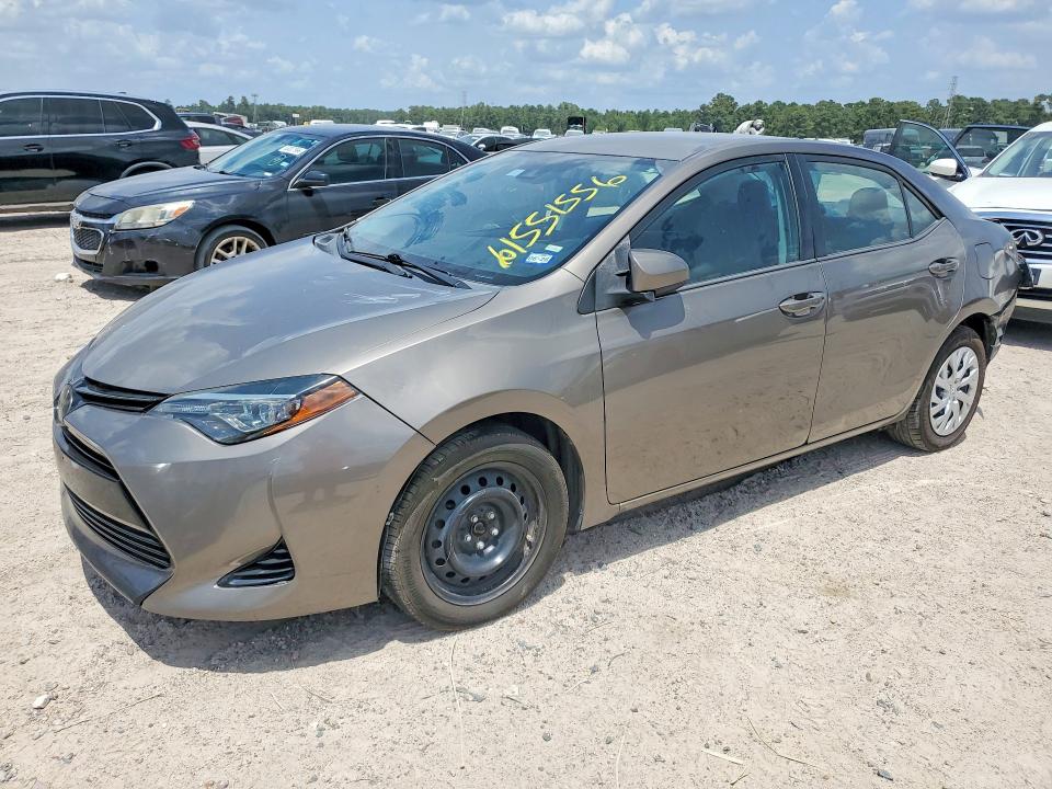 TOYOTA COROLLA 2018 with VIN 5YFBURHE0JP805084 - Photo from auction
