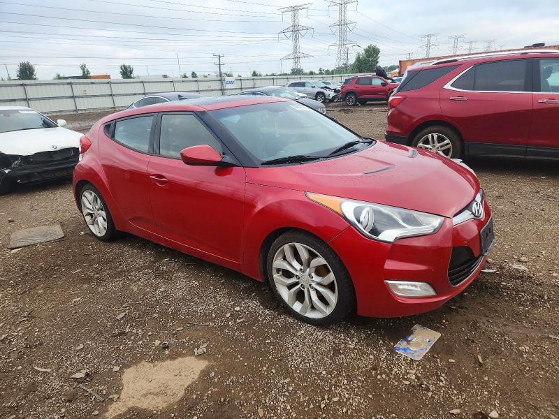 HYUNDAI VELOSTER 2012 with VIN KMHTC6AD0CU053119 - Photo from auction