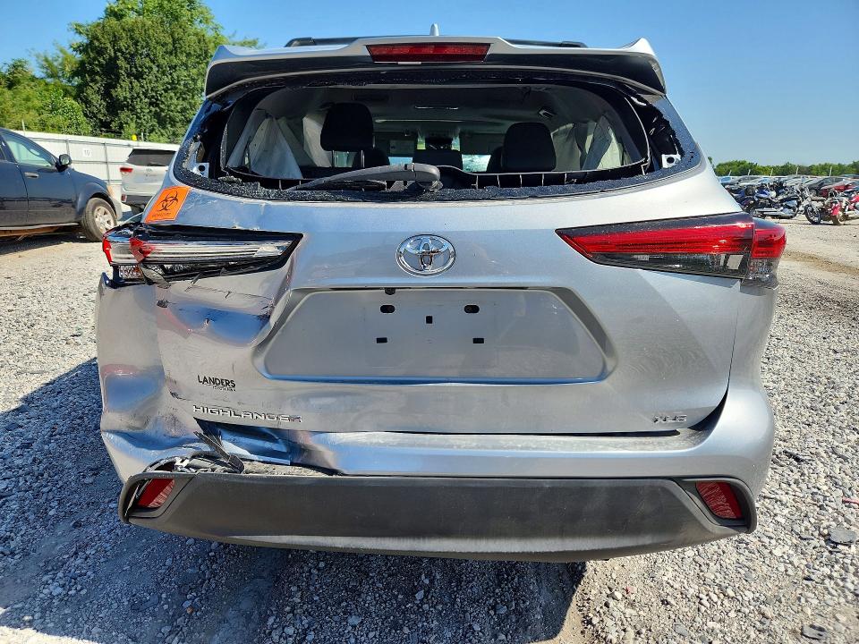 Photo 6 from auction – 2021 TOYOTA HIGHLANDER with VIN 5TDGZRAH2MS033971
