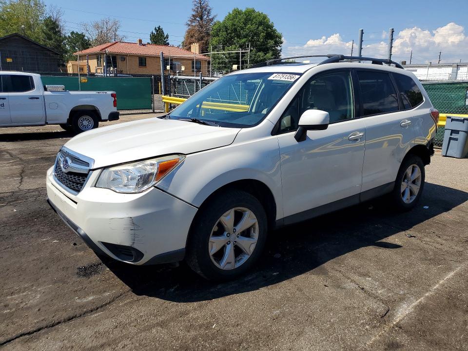 SUBARU FORESTER 2015 with VIN JF2SJADCXFH836300 - Photo from auction