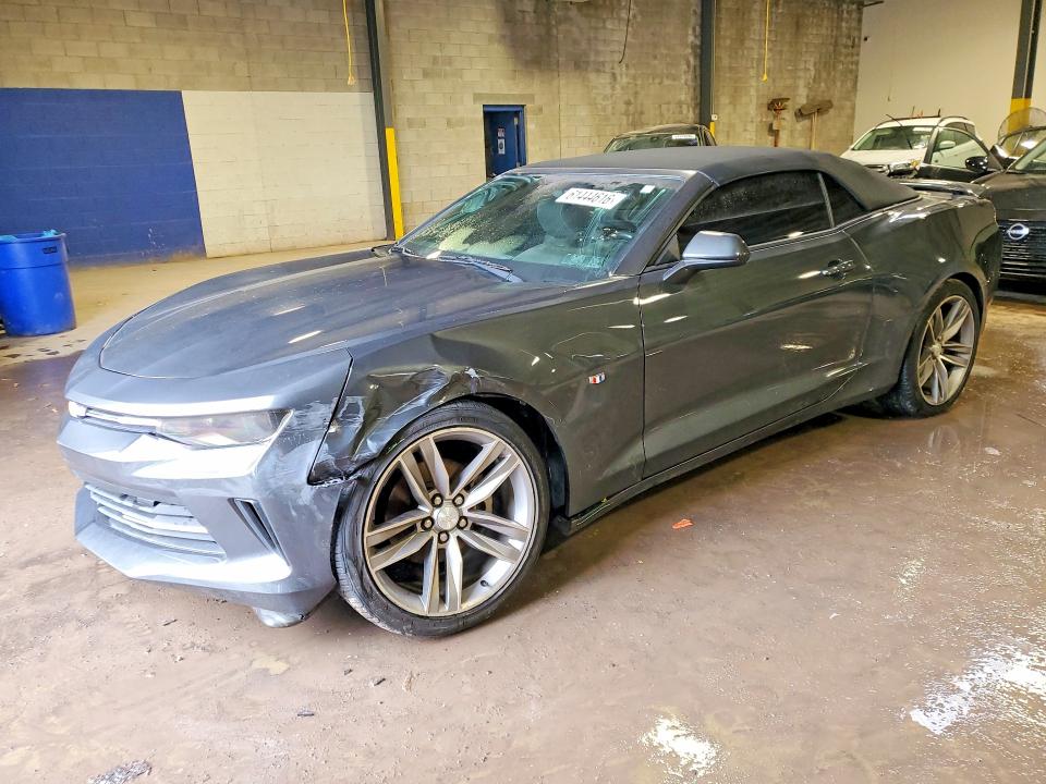 Photo 1 from auction – 2018 CHEVROLET CAMARO with VIN 1G1FB3DS4J0116748