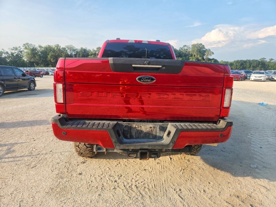 Photo 6 from auction – 2021 FORD F250 with VIN 1FT8W2BT2MEC88875