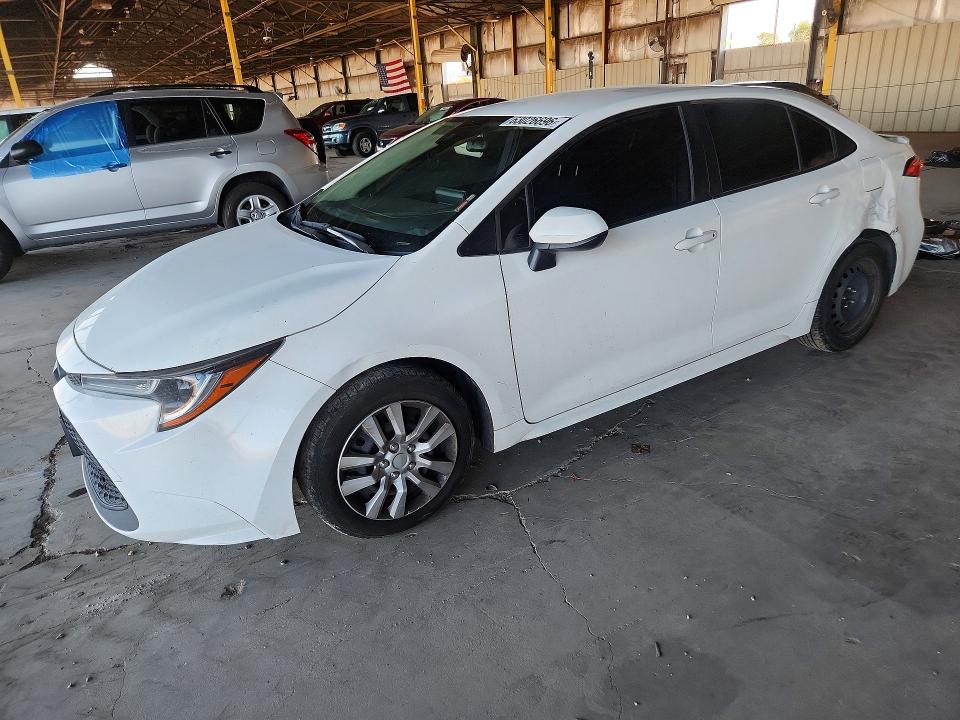 TOYOTA COROLLA 2022 with VIN JTDEPMAE5N3020687 - Photo from auction