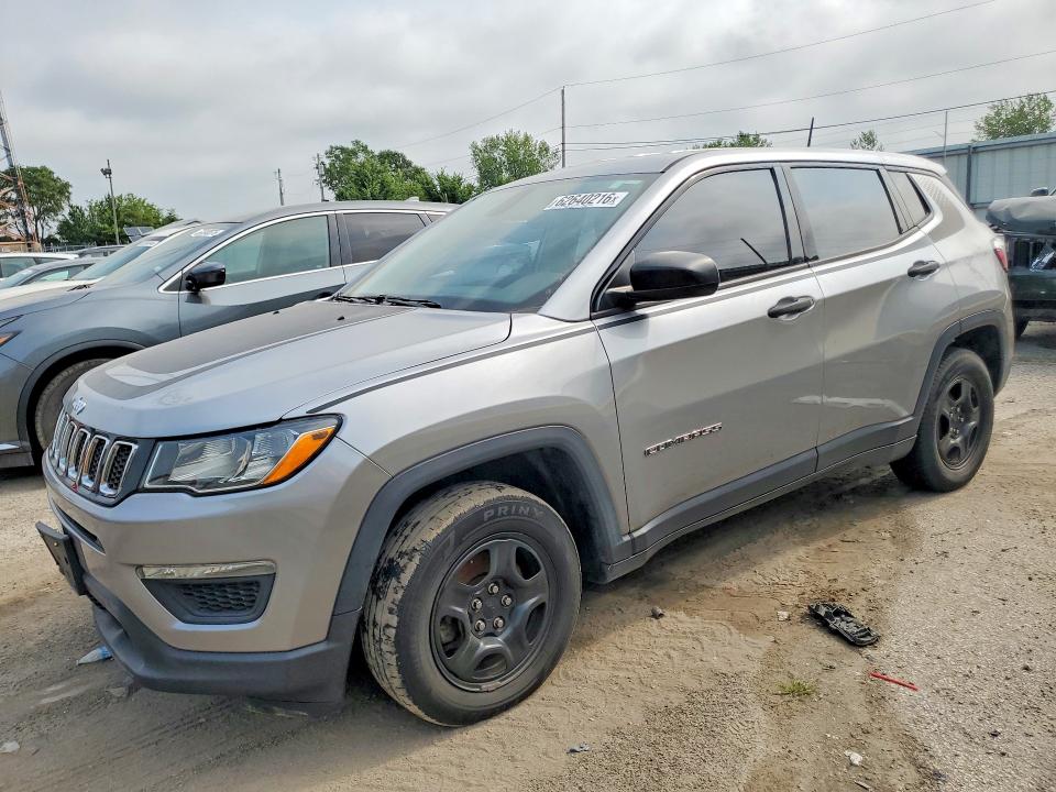 JEEP COMPASS 2018 with VIN 3C4NJCABXJT374804 - Photo from auction