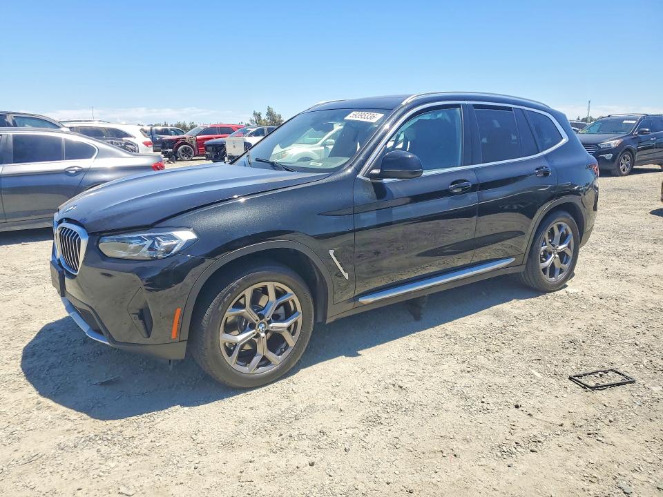 BMW X3 2022 with VIN WBX57DP07NN181609 - Photo from auction