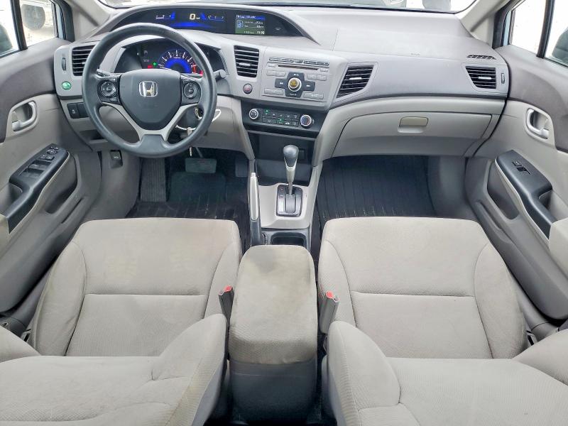 Photo 8 from auction – 2012 HONDA CIVIC with VIN 19XFB2F51CE060318