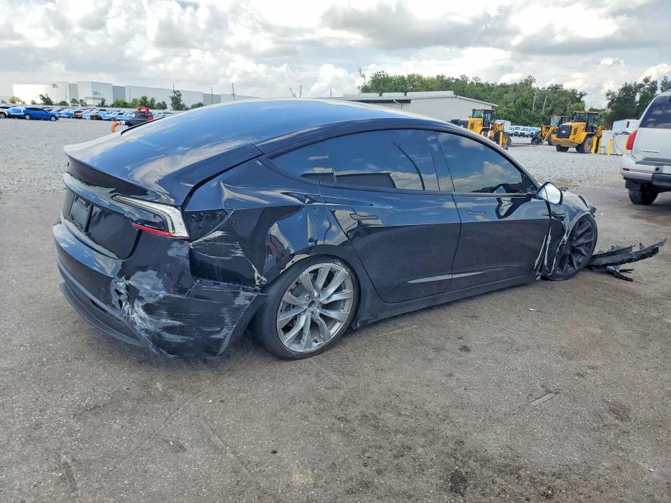 Photo 3 from auction – 2024 TESLA MODEL 3 with VIN 5YJ3E1EA4RF735407