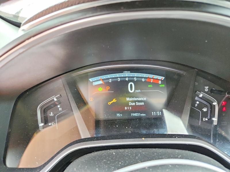 Photo 9 from auction – 2017 HONDA CR-V with VIN 2HKRW2H51HH647443