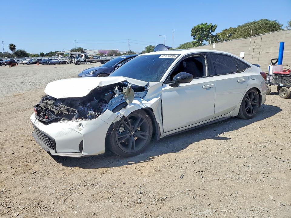 HONDA CIVIC 2025 with VIN 2HGFE1E51SH472990 - Photo from auction