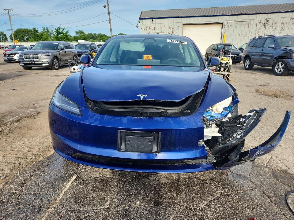 Photo 5 from auction – 2025 TESLA MODEL 3 with VIN 5YJ3E1EAXSF038068