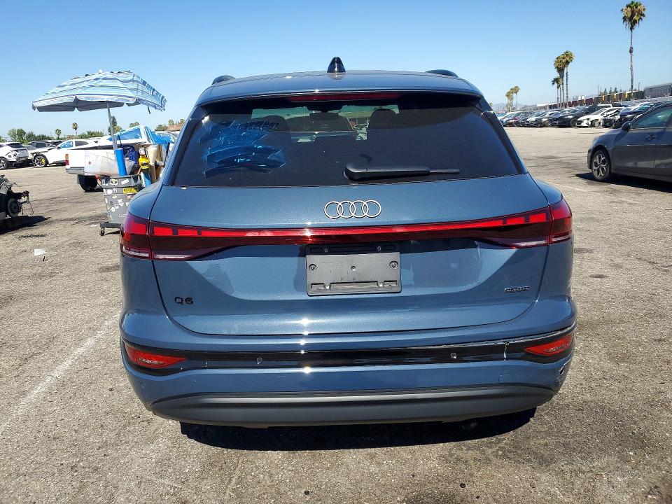 Photo 6 from auction – 2025 AUDI Q6 E-TRON with VIN WA124BGF0SA077414