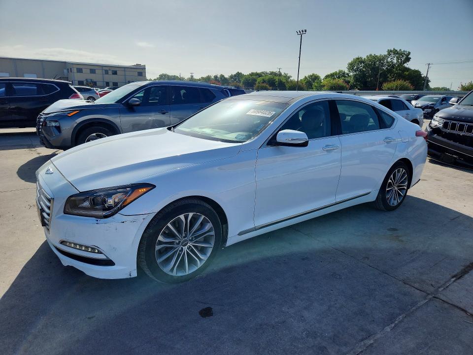 HYUNDAI GENESIS 2016 with VIN KMHGN4JE8GU127529 - Photo from auction
