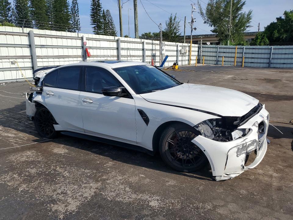 Photo 4 from auction – 2021 BMW M3 with VIN WBS53AY01MFL44956
