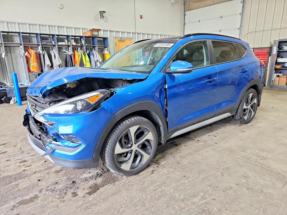 Photo 1 from auction – 2018 HYUNDAI TUCSON with VIN KM8J3CA28JU833516