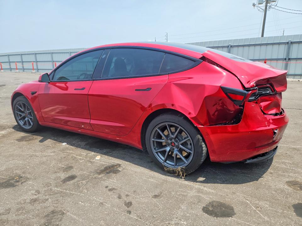 Photo 2 from auction – 2021 TESLA MODEL 3 with VIN 5YJ3E1EB5MF902844