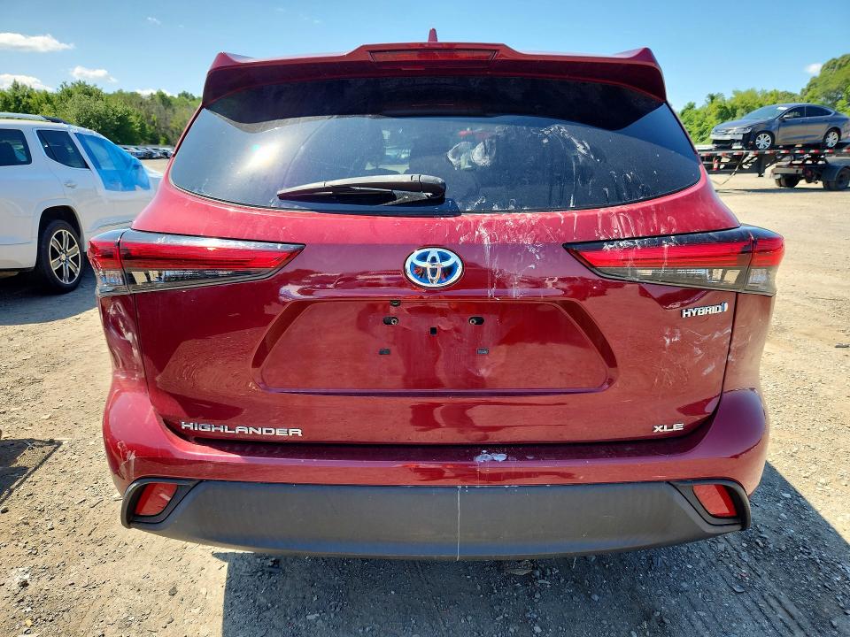 Photo 6 from auction – 2021 TOYOTA HIGHLANDER with VIN 5TDHBRCH7MS051551