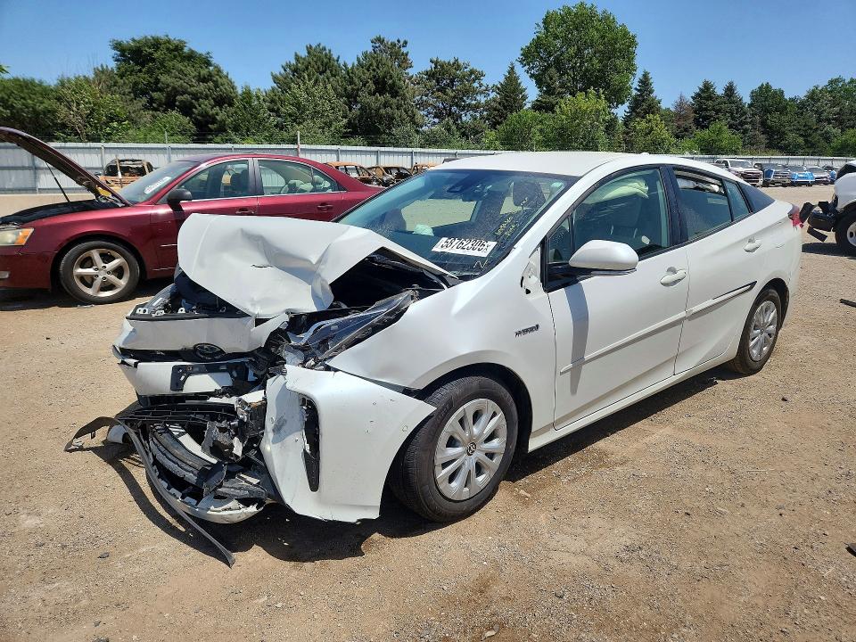 TOYOTA PRIUS 2019 with VIN JTDKARFU0K3092930 - Photo from auction