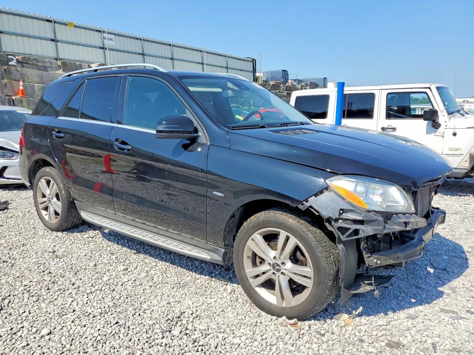 Photo 4 from auction – 2012 MERCEDES-BENZ ML with VIN 4JGDA2EB7CA030756