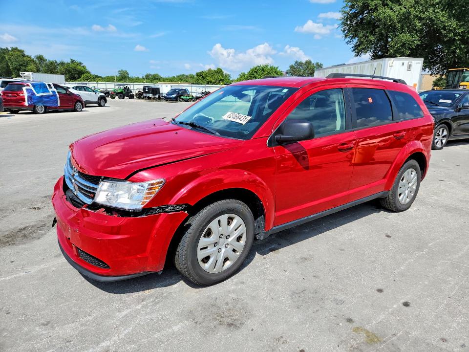 DODGE JOURNEY 2019 с VIN 3C4PDCABXKT870185 - Фото с аукциона