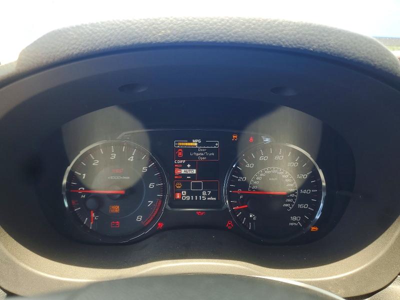 Photo 9 from auction – 2018 SUBARU WRX with VIN JF1VA2T65J9830684