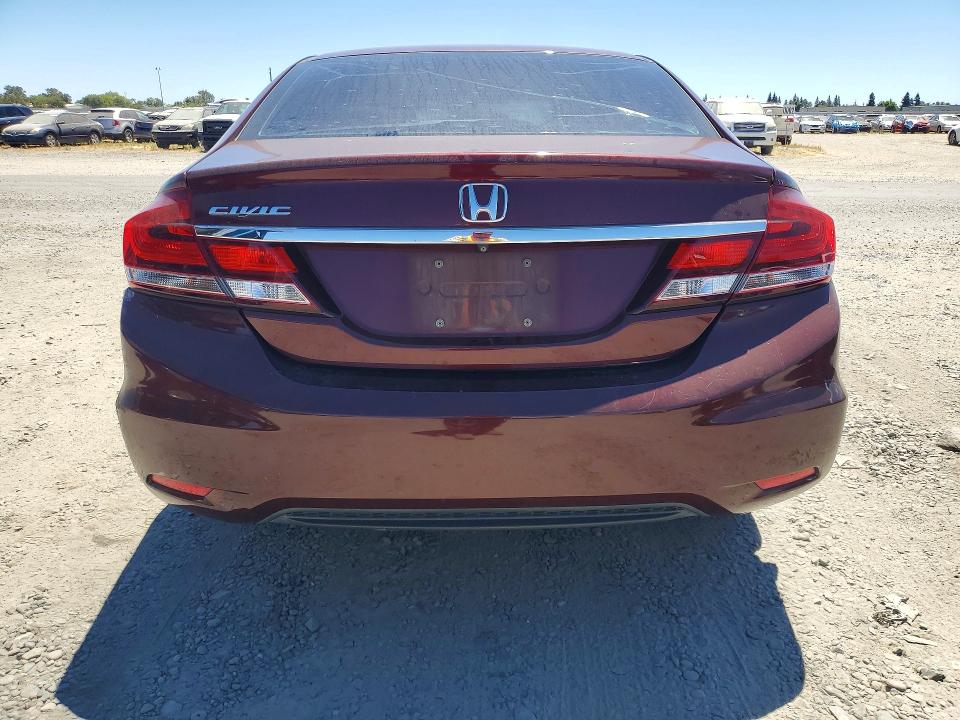 Photo 6 from auction – 2013 HONDA CIVIC with VIN 19XFB2F82DE200128